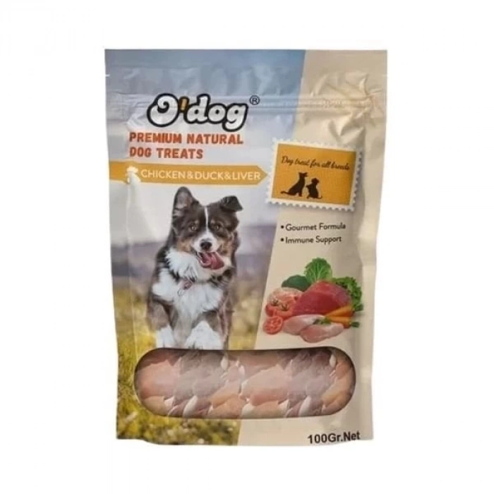 ÇOK SATAN O Dog Tavuk Ördek ve Ciğerli Çubuk Köpek Ödül Maması 100 Gr