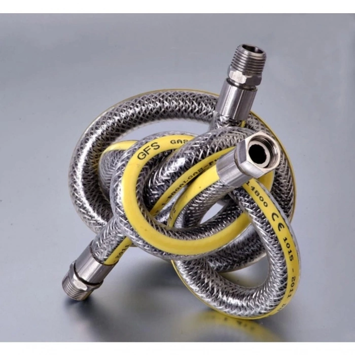 ÇOK SATAN Ocak Fırın Doğalgaz Bağlantı Fleksi Extra Korumalı Hortum 1.50 Metre