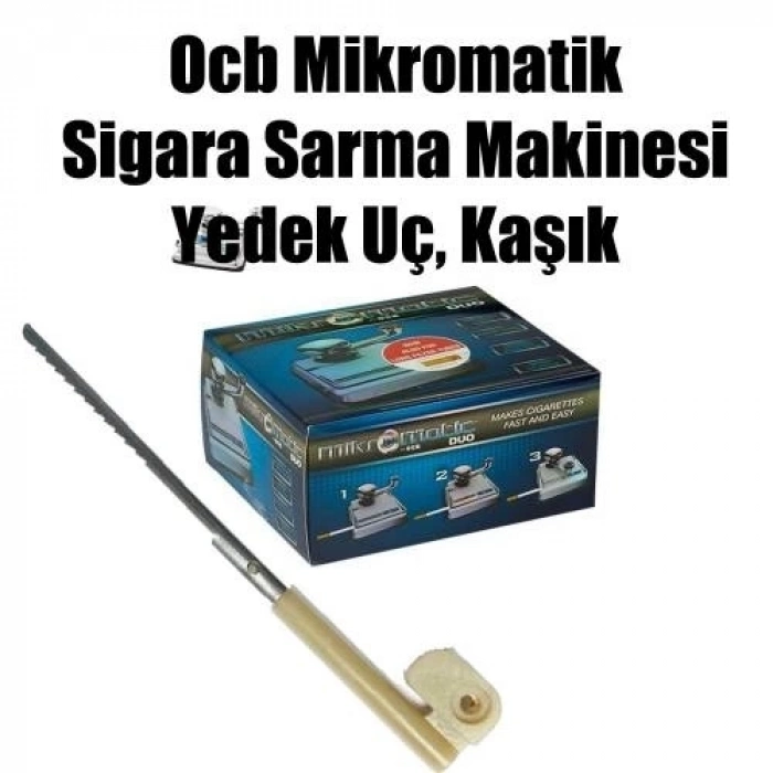 ÇOK SATAN Ocb Ürün Kesme Makinası Yedek Kaşık İnce Sarım Yedek Uc Kürek
