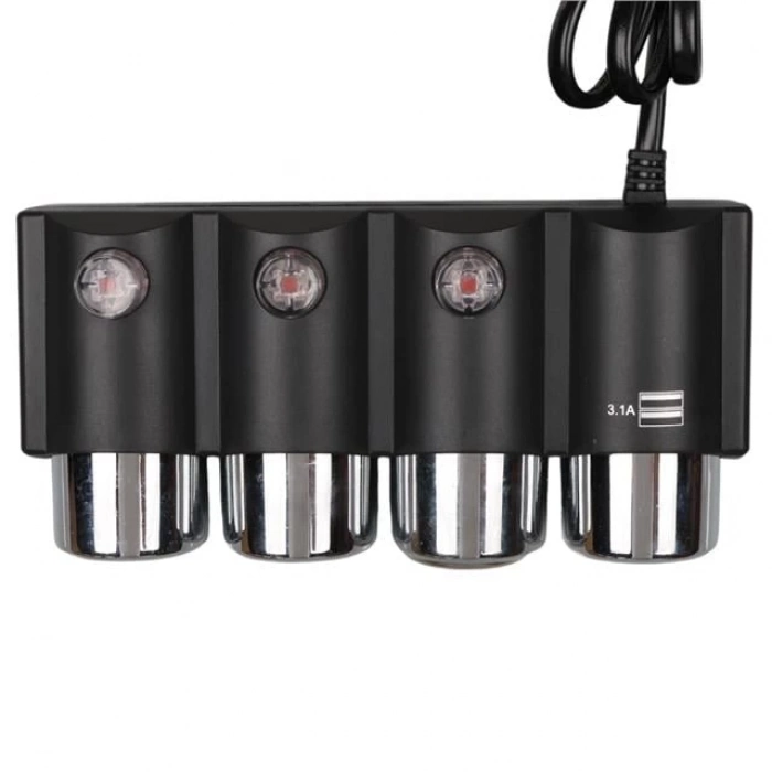 ÇOK SATAN Olesson 1508 12-24v 3lü Çift Usbli 120w 80 Cm Kablolu Araç Çakmak Çoklayıcı