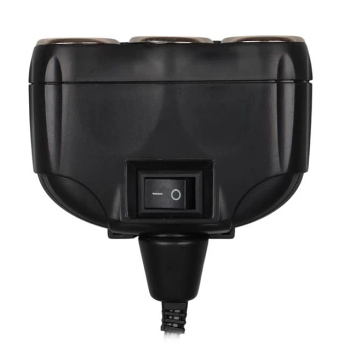 ÇOK SATAN Olesson 1634 12-24v 3lü Usbli 120w 80cm Kablolu Dijital Ekranlı Araç Çakmak Çoklayıcı