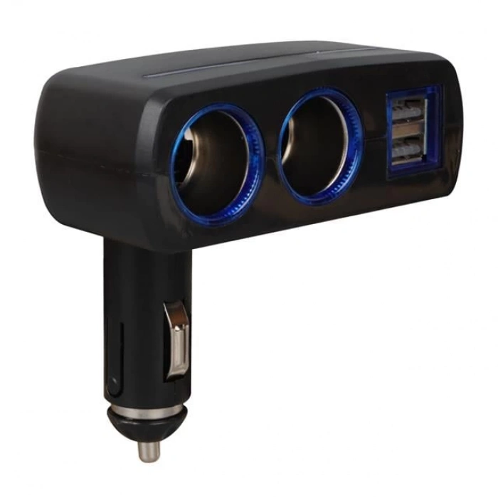 ÇOK SATAN Olesson 1637 12-24v Çift Usb Girişli 120w 2li Araç Çakmak Çoklayıcı