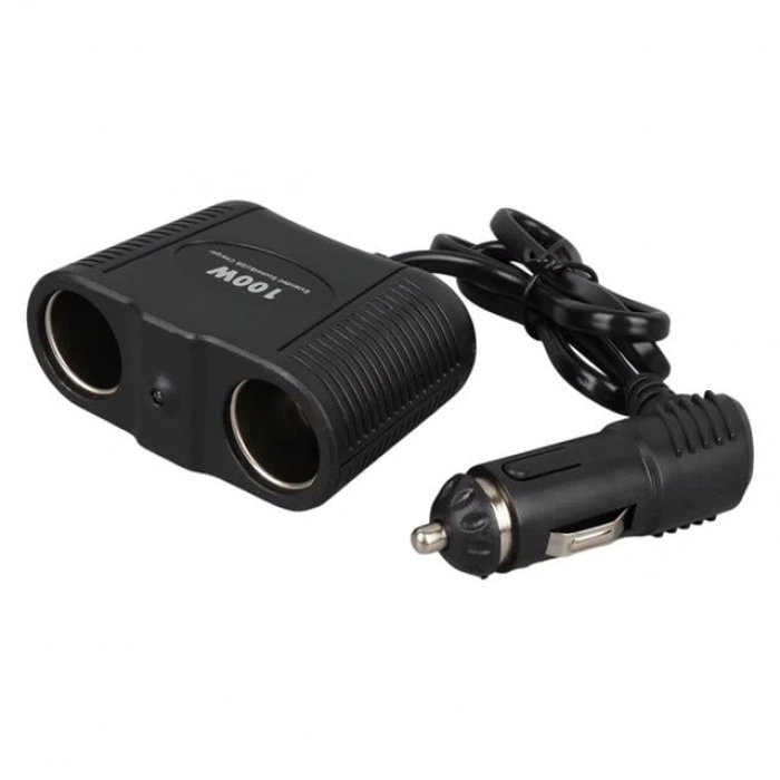 ÇOK SATAN Olesson 1642 12-24v 100w 70cm Kablolu 2li Araç Çakmak Çoklayıcı