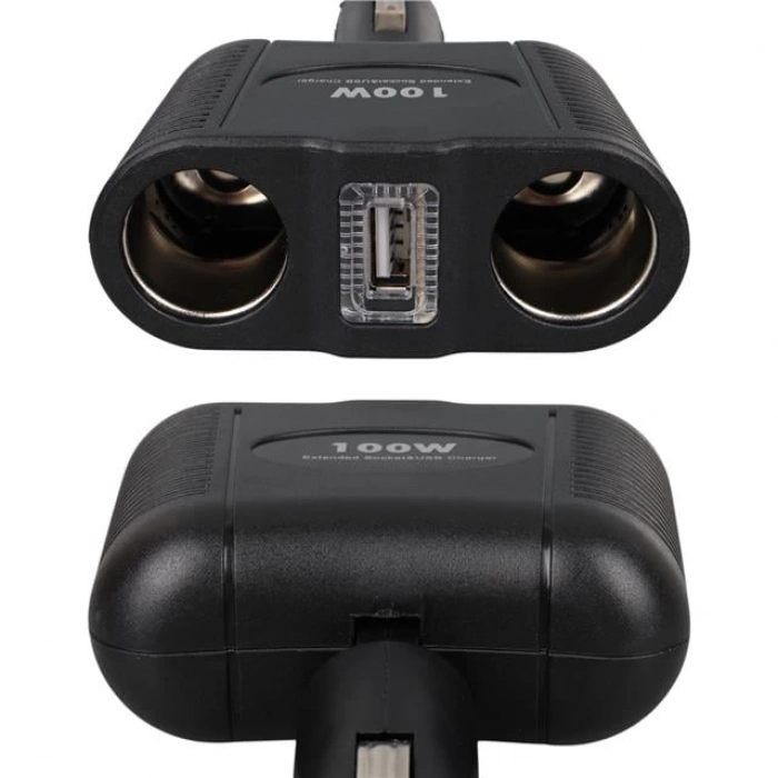 ÇOK SATAN Olesson 1646 12-24v Tek Usb Girişli 100w Çiftli Araç Çakmak Çoklayıcı