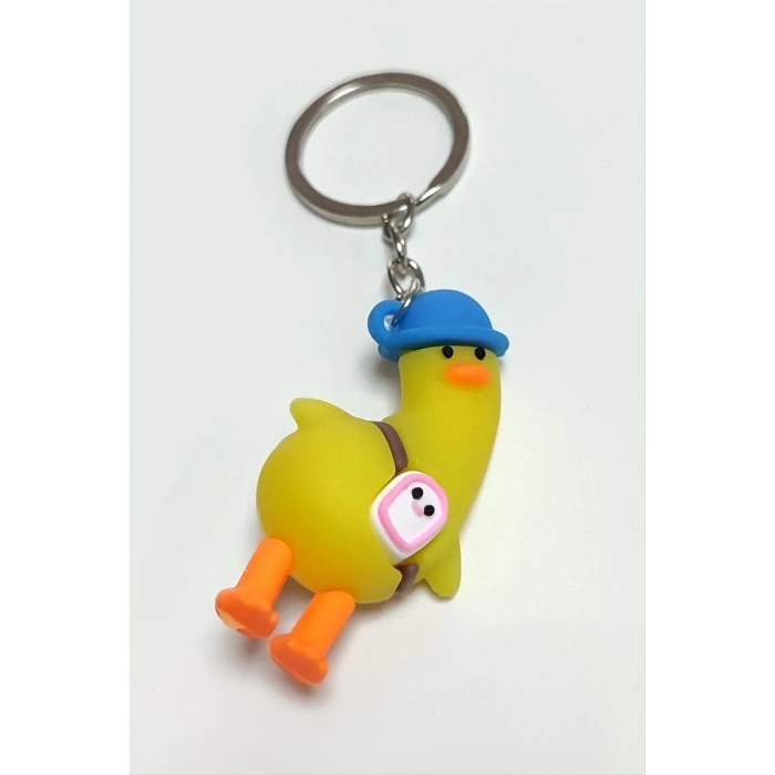 ÇOK SATAN Ördek Silikon Anahtarlık