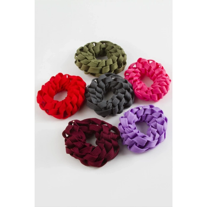 ÇOK SATAN Örgülü Lastikli Toka 1 Adet