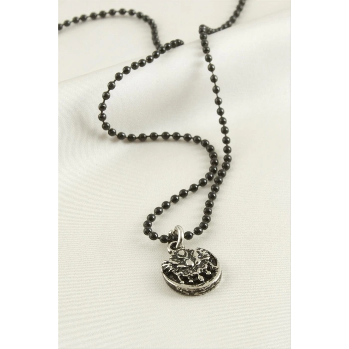 ÇOK SATAN Osmanlı Bayrağı Top Zincirli Erkek Kolye