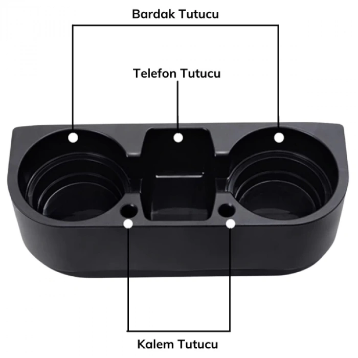 ÇOK SATAN Oto Koltuk Yanı Bardak Tutucu Organizer