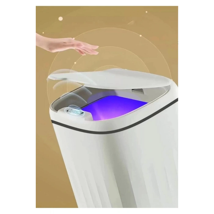 ÇOK SATAN Otomatik Hareket Sensörlü Akıllı Çöp Kovası – 20 Litre Sessiz ve Hijyenik Kullanım