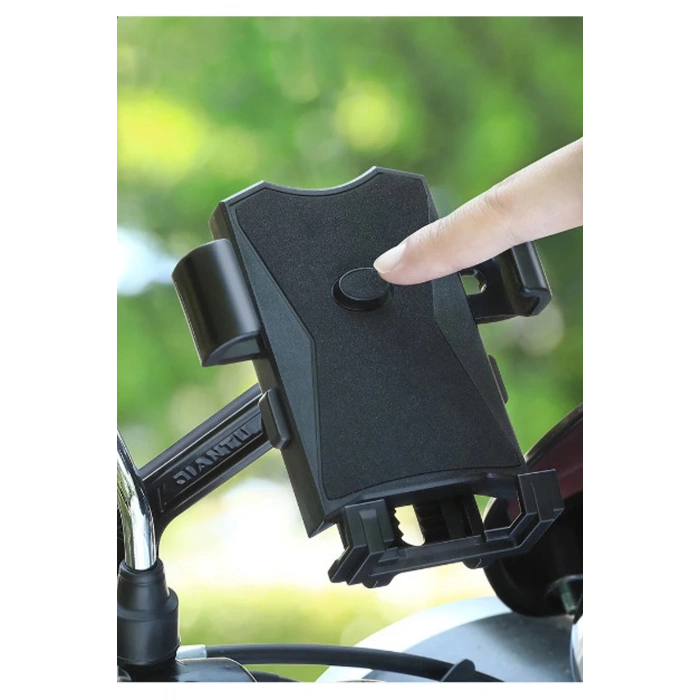 ÇOK SATAN Otommatik Model Motosiklet Telefon Tutucu Ayna Bağlantılı