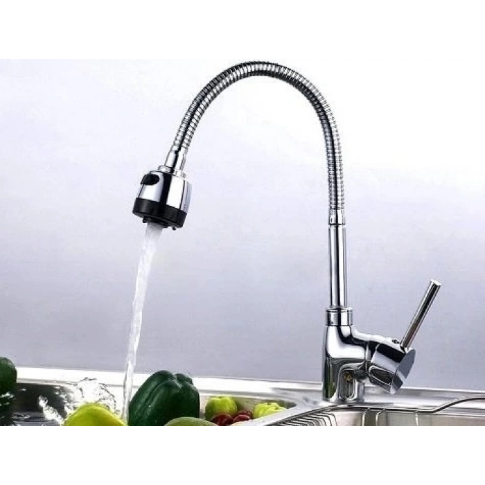 ÇOK SATAN Oynar Başlıklı 2 Fonksiyonlu Spiral Musluk Başlığı Kubar