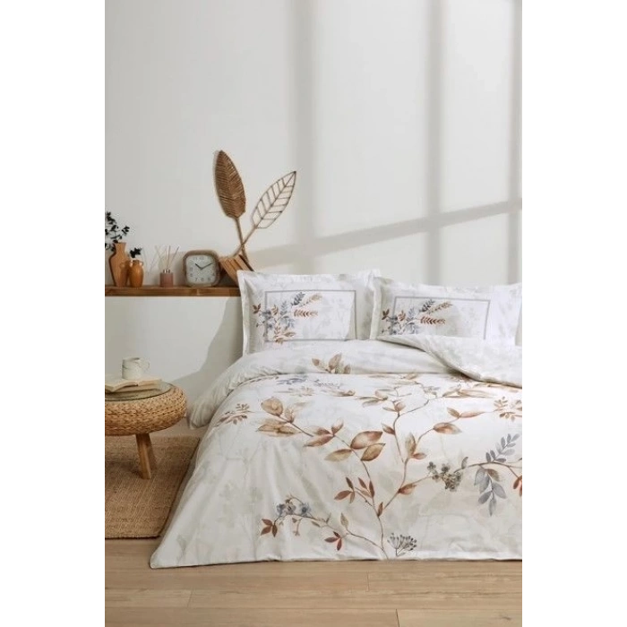 ÇOK SATAN Özdilek Çift Kişilik Ranforce Nevresim Takımı Cuivre Gri