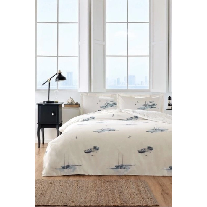 ÇOK SATAN Özdilek Çift Kişilik Ranforce Nevresim Takımı Rowboat