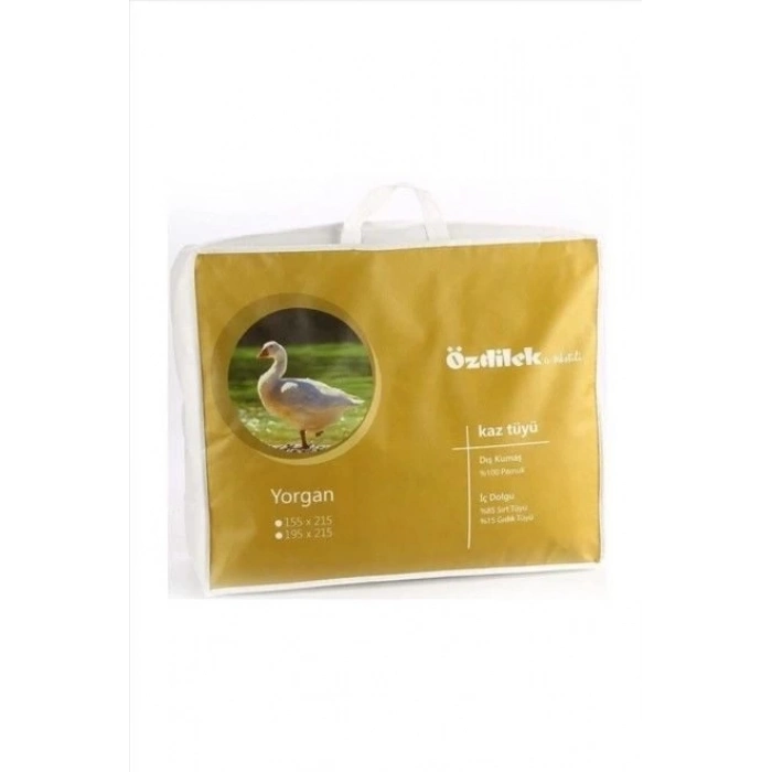 ÇOK SATAN Özdilek Kaz Tüyü Çift Kişilik Yorgan