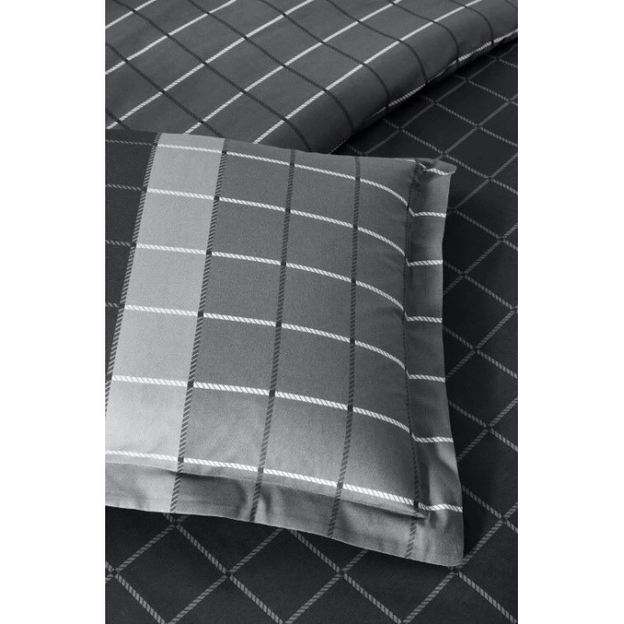 ÇOK SATAN Özdilek Maskülen Çift Kişilik Nevresim Takımı Nera Siyah