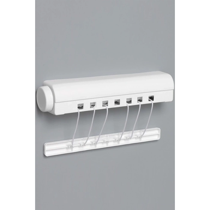 ÇOK SATAN Özel Üretim Duvara Monte Edilebilir 5 İpli Çek As Askılık Portatif Çamaşır Kurutmalık