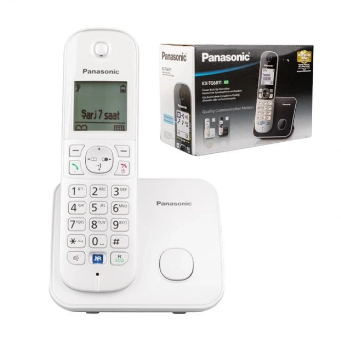 ÇOK SATAN Panasonic Kx-tg6811 Gri Dect Telsiz Telefon