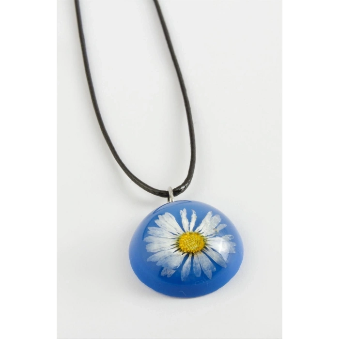 ÇOK SATAN Papatya Epoksi Kolye