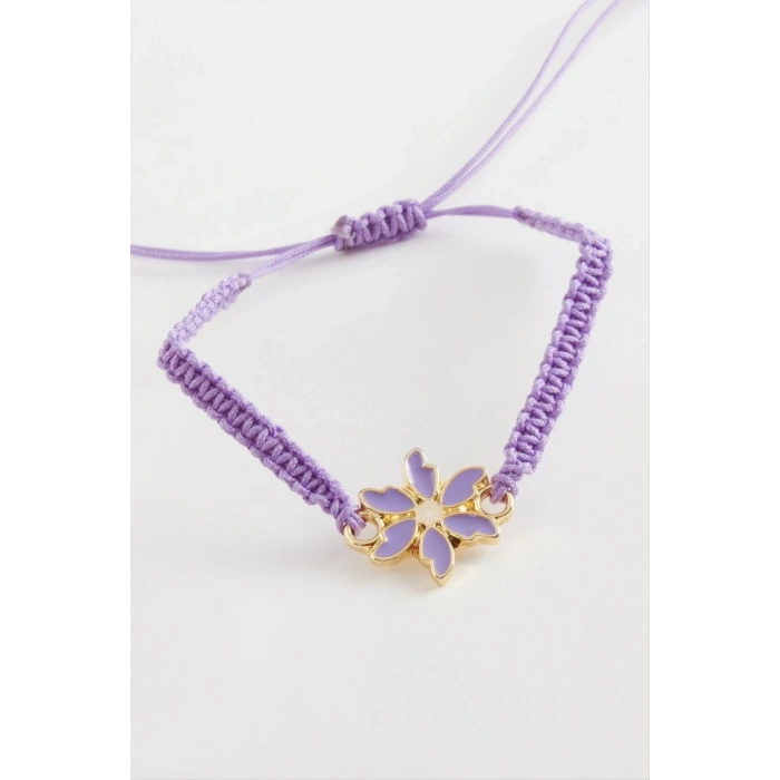 ÇOK SATAN Papatya Makrome Örgülü Bileklik