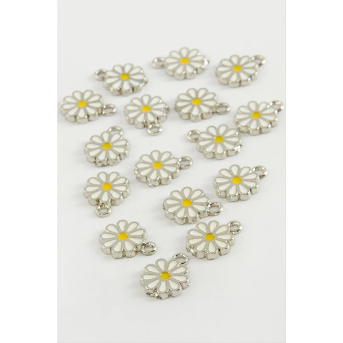 ÇOK SATAN Papatya Tek Kulplu Mineli Bileklik ve Kolye Ucu Aparatı 1 Adet