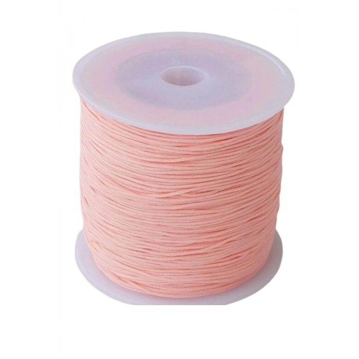 ÇOK SATAN Paraşüt İpi, Bileklik-Kolye örgü ipi 1 mm 50 metre Somon