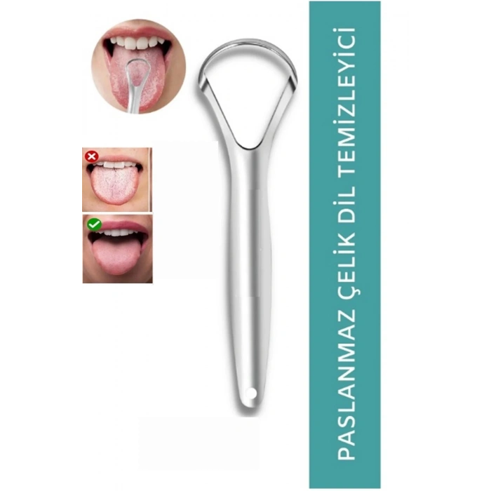 ÇOK SATAN Paslanmaz Çelik Dil Temizleyici