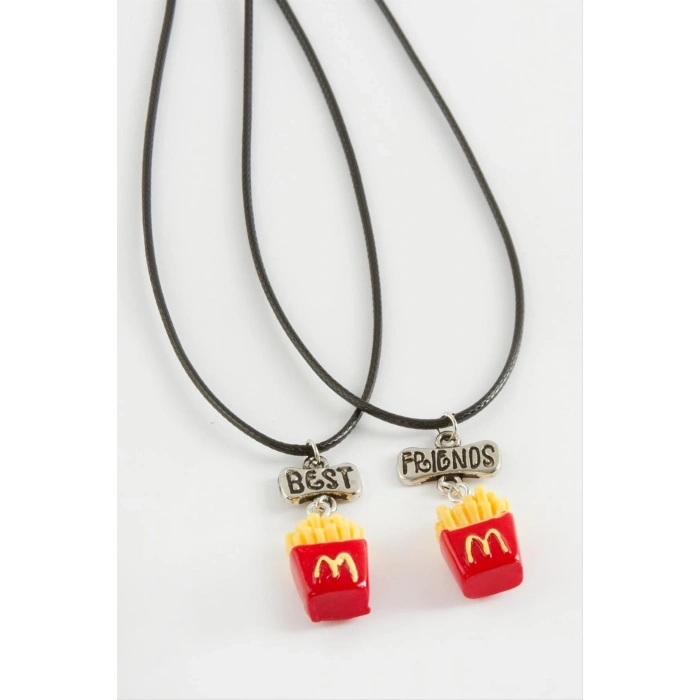 ÇOK SATAN Patates Arkadaşlık Kolyeleri (Çift Kolye)