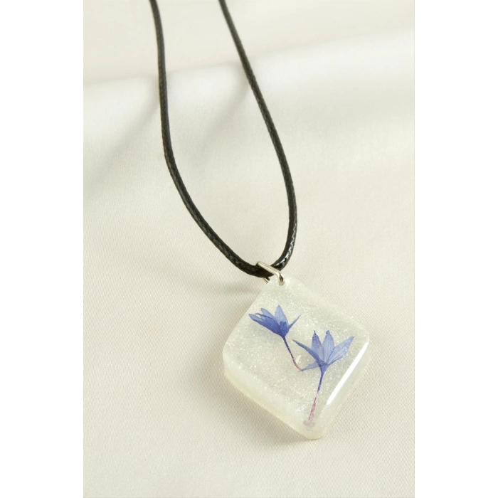 ÇOK SATAN Peygamber Çiçeği Epoksi Kolye