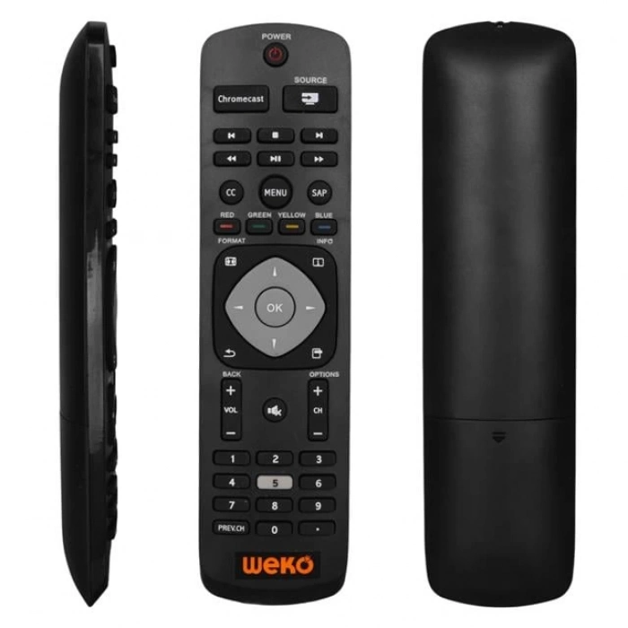 ÇOK SATAN Philips Ch-1764 Chromecast-source Tuşlu Lcd Led Tv Kumanda