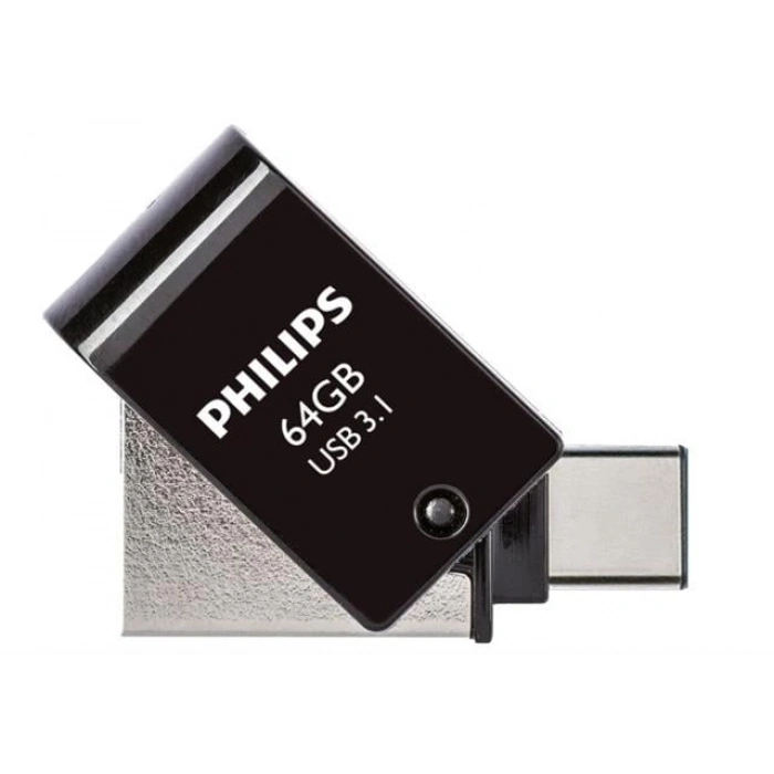ÇOK SATAN Philips Fm12dc152b/00 128gb 2 In 1 Type-c/usb 3.1 Siyah Gri Usb Flash Bellek