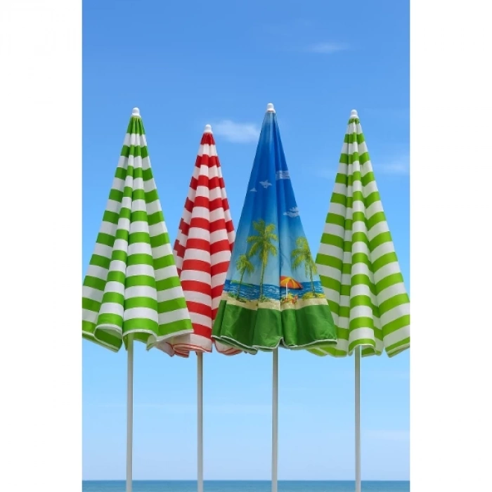 ÇOK SATAN Plaj Şemsiyesi 240 CM Büyük Boy