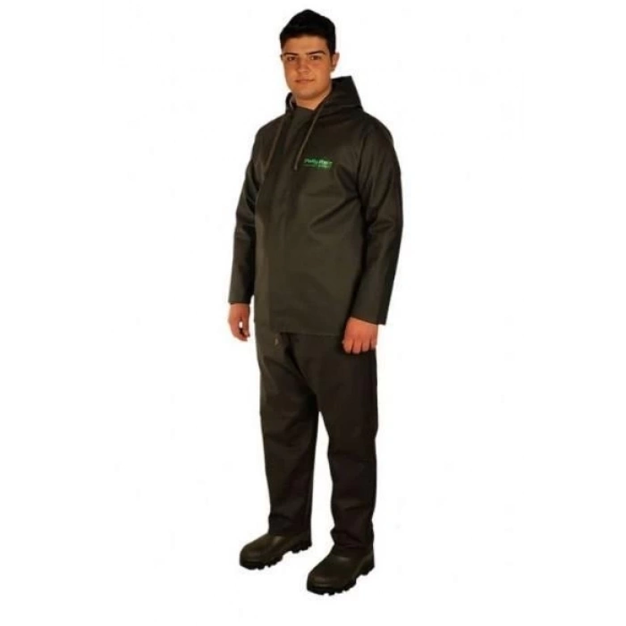 ÇOK SATAN Polly Rain Takım PVC Yağmurluk L Beden