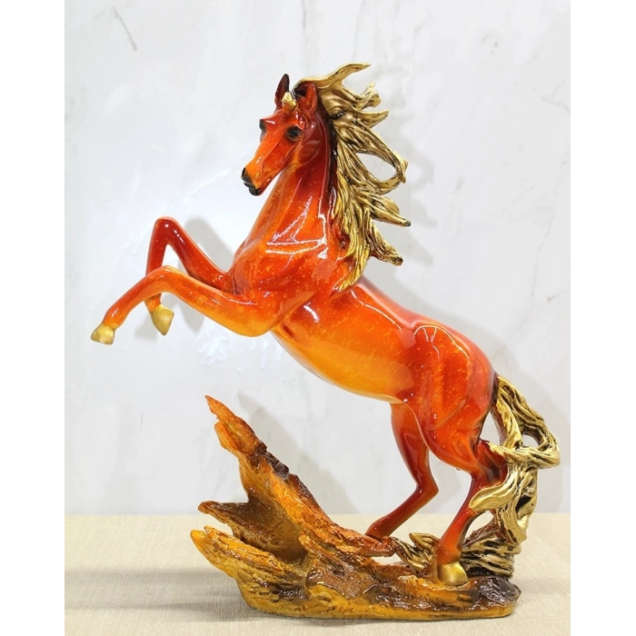ÇOK SATAN Polyester Şahlanmış At Figürü Alk4588