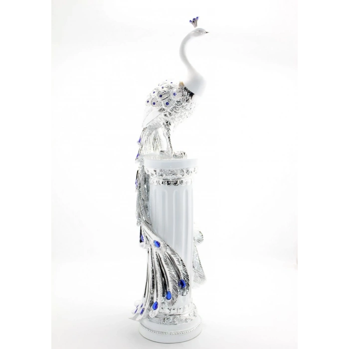 ÇOK SATAN Polyester Tavuskuşu Figürü Model 1