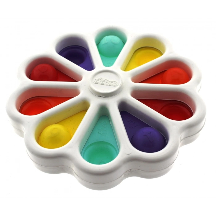 ÇOK SATAN Pop It Eğitici Çark İngilizce Sayılar ve Şekiller