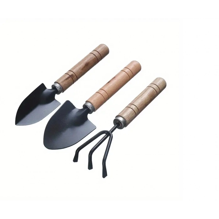 ÇOK SATAN Portatif Kazma Kürek Tırmık Seti