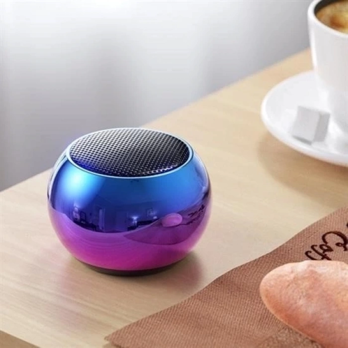 ÇOK SATAN Portatif Taşınabilir Bass Ses Topu Bombası Mini Kablosuz Wireless Bluetooth Hoparlör Speaker