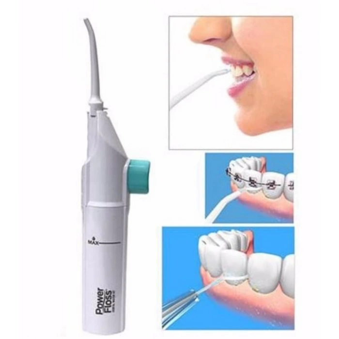 ÇOK SATAN Power Floss Mekanik Diş Ve Ağız Temizleme Aleti Ve Diş Beyazlatma Seti