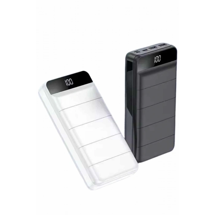 ÇOK SATAN Powerbank 50.000 Mah Dijital Göstergeli Taşınabilir 4 Portlu Hızlı Powerbank