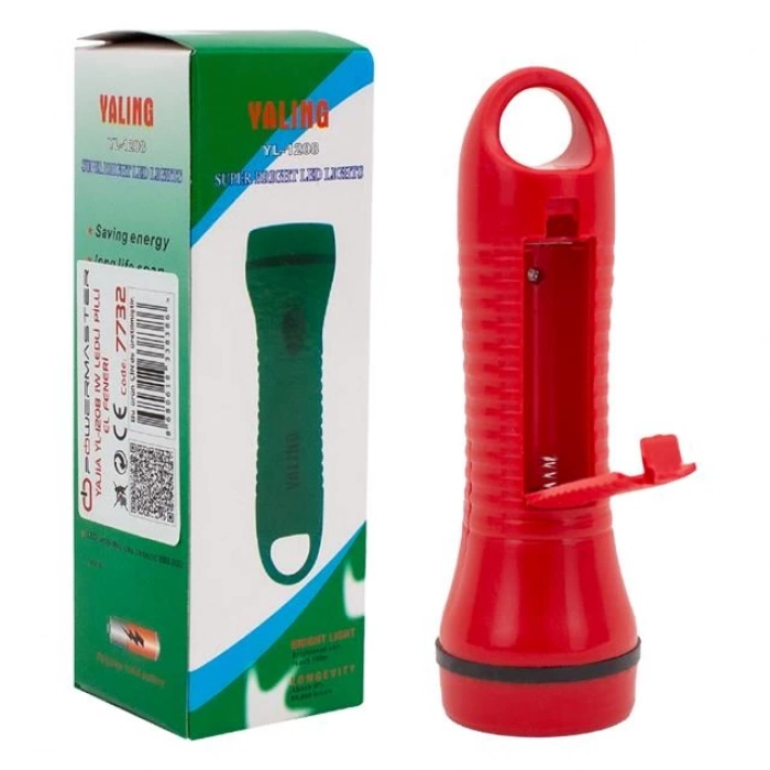 ÇOK SATAN Powermaster 1 Watt Ledli Pilli El Feneri Yl-1208