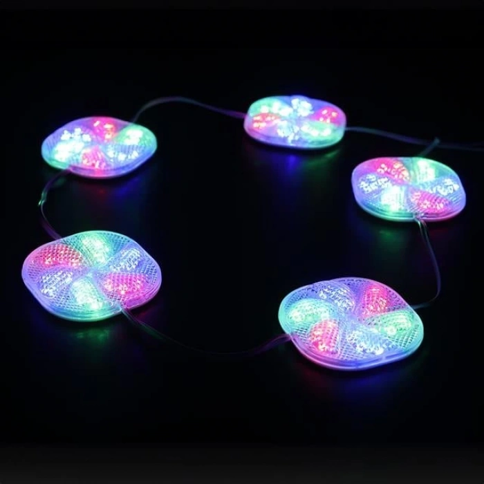 ÇOK SATAN Powermaster 12 Volt 3 Watt Karışık (r+g+b) Yanıp Sönen 6565-2835 Modül Led