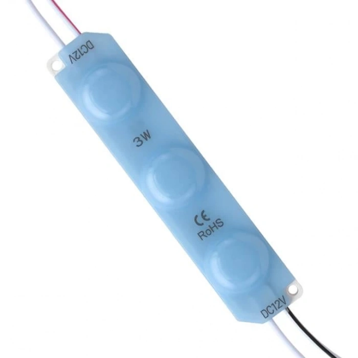 ÇOK SATAN Powermaster 12 Volt 3 Watt Mavi 2835 Modül Led 70x15mm