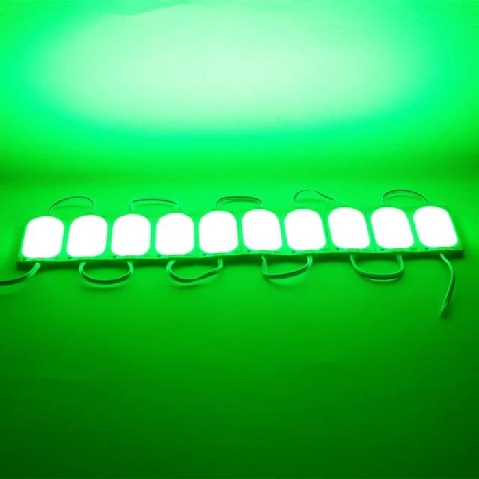 ÇOK SATAN Powermaster 12 Volt 3 Watt Yeşil 85 X 35 Mm Ip65 220 – 240 Lümen 140 Derece Cob Modül Led