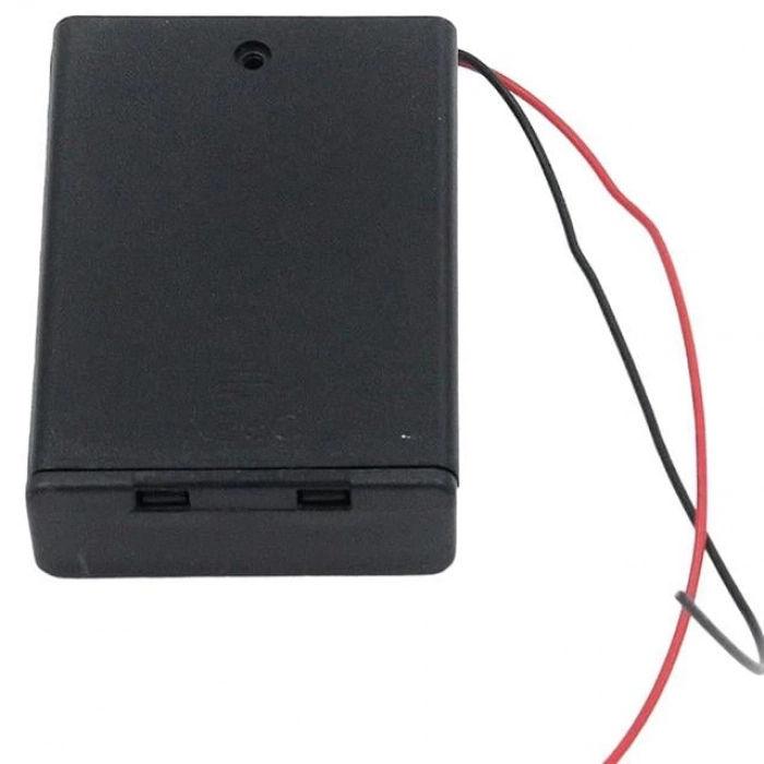 ÇOK SATAN Powermaster  3lü Aa Kapaklı Switchli Pil Yuvası (ıc-233e)