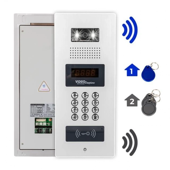 ÇOK SATAN Powermaster 980c98rd Nfc Destekli Görüntülü Diafon Kapı Kilit Akıllı Ev Güvenliği Sistemi Vericisi