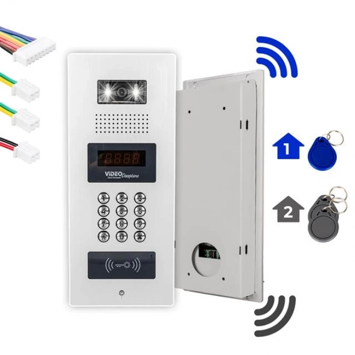 ÇOK SATAN Powermaster 980c98rd Nfc Destekli Görüntülü Diafon Kapı Kilit Akıllı Ev Güvenliği Sistemi Vericisi