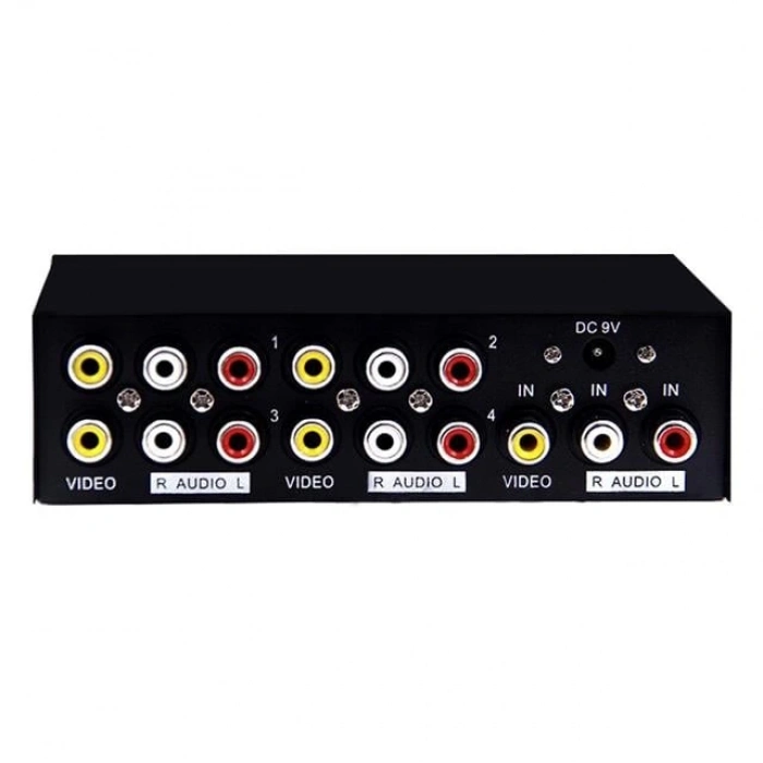 ÇOK SATAN Powermaster Av-104 4 Port Video Audio Splitter