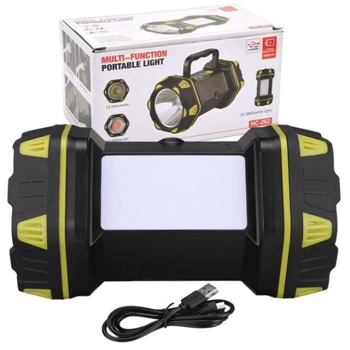 ÇOK SATAN Powermaster Çok Fonksiyonlu 3in1 Taşınabilir Işıldak Hc-262