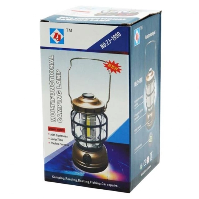 ÇOK SATAN Powermaster Çok Fonksiyonlu Pilli Kamp Lambası Zj-1990