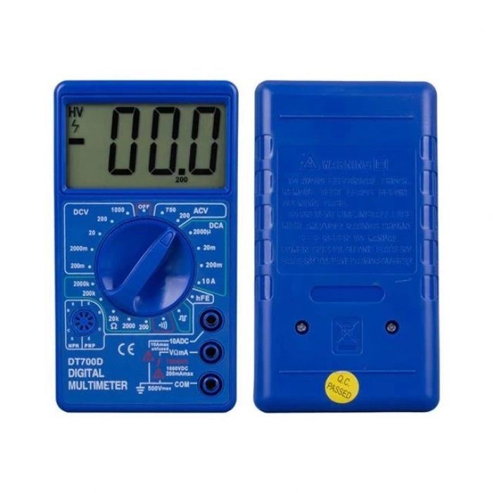 ÇOK SATAN Powermaster Dt700d Jumbo Display Dijital Multimetre Ölçü Aleti